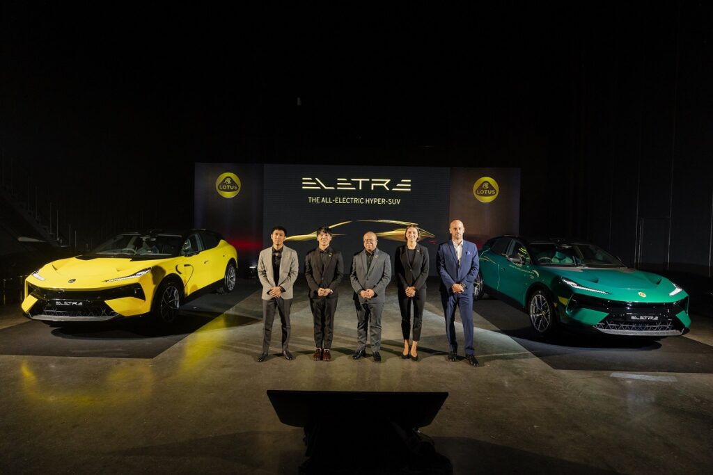 LOTUS ELETRE 100% Hyper SUV สุดยอดรถยนต์ไฟฟ้าตัวแรงจากแบรนด์อังกฤษ พร้อมเปิดตัวแล้วในประเทศไทย ในราคาที่ (พอ) สัมผัสได้